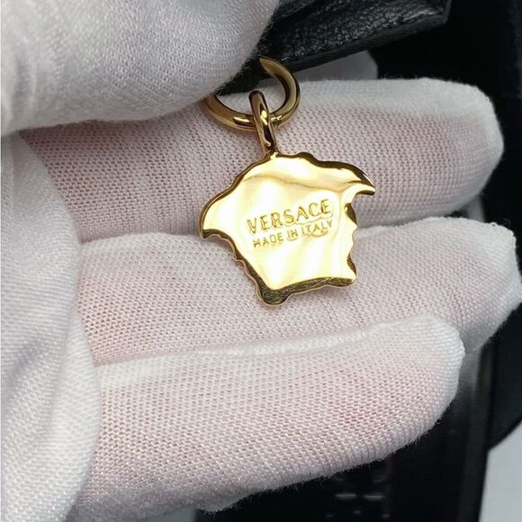 Versace Medusa Crystal Ankle-Strap Platform Sandals size 37.5 - Picture 11 of 14